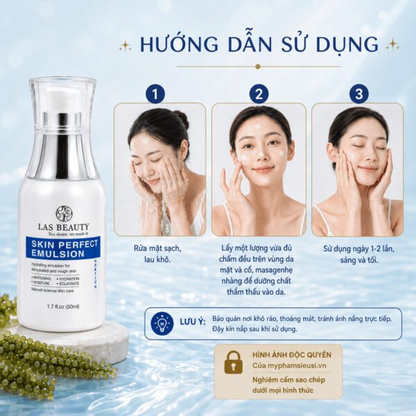 Sữa Dưỡng Rong Nho Las Beauty Chính Hãng 50ml