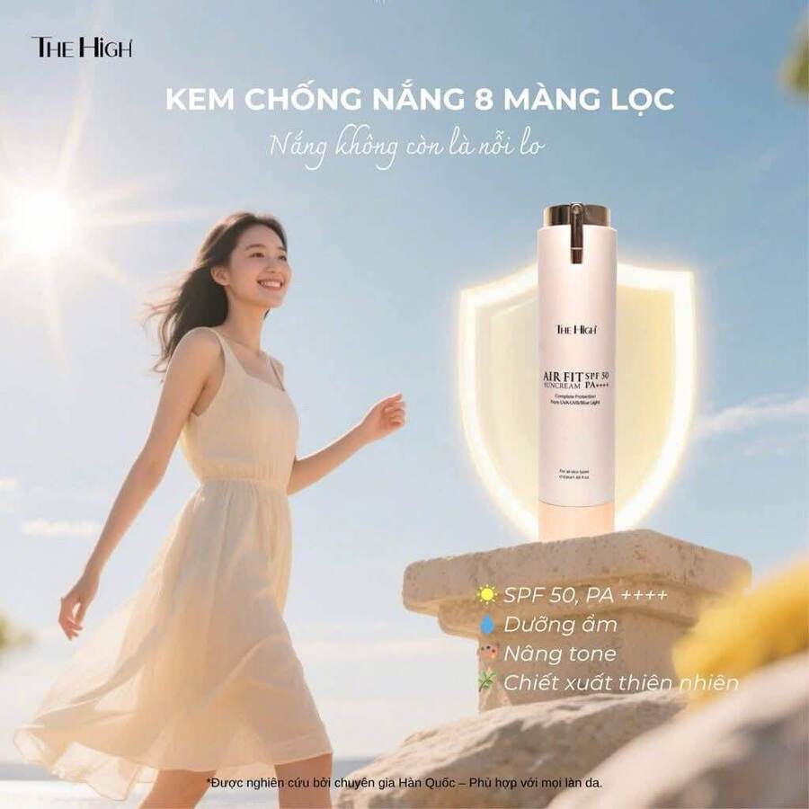 kem chống nắng the high 8